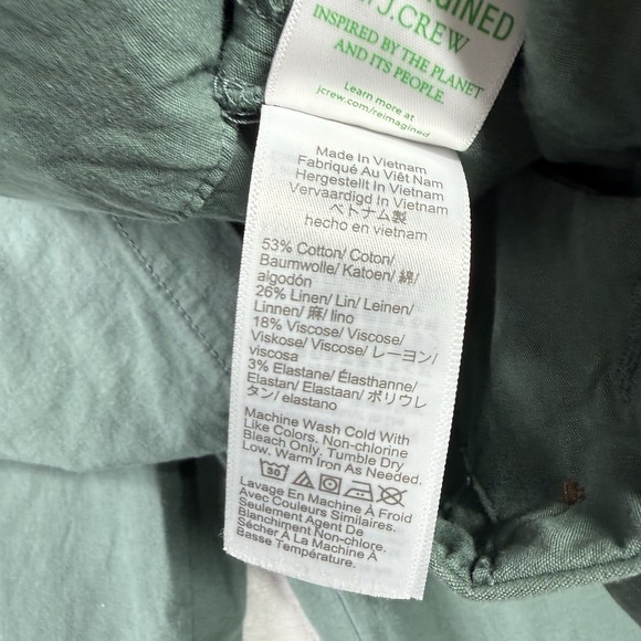 J. Crew Lot of 2 Lizzie High-Rise Patch Pocket Wide Leg Pants Womens Size 30 - Picture 13 of 14